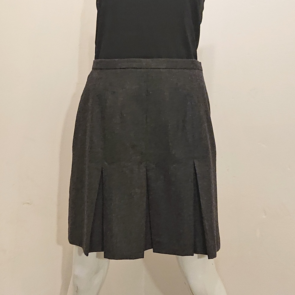 J Crew Merino Wool Pleated Skirt - Size 6